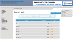 Desktop Screenshot of internet-radio.studiofaca.com